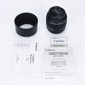 YONGNUO YN50mm F1.8S Lente 50mm F1.8 Apertura Larege, APS-C estándar Prime E-Mount, enfoque manual automático AF MF USB para cámaras Sony, negro