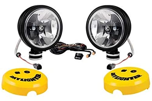 KC HiLiTES 238 Daylighter Black 100W Spot Beam Light System