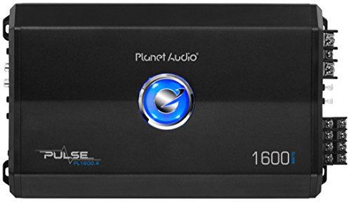 Planet Audio PL1600.4 Amplificador Class A/B, 1600 W, 4 canales, 2 Ohm