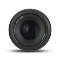 YONGNUO YN50mm F1.8S Lente 50mm F1.8 Apertura Larege, APS-C estándar Prime E-Mount, enfoque manual automático AF MF USB para cámaras Sony, negro