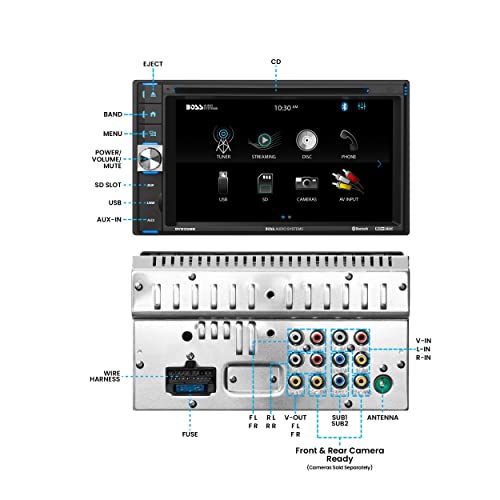 Boss Audio Systems Reproductor de DVD para Coche