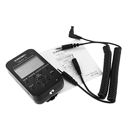 YONGNUO YN-622C-TX Control de Flash inalámbrico E-TTL de 7 Canales para cámaras Canon E-TTL/E-TTL II, frecuencia de 2.4 GHz, Velocidad de sincronización de 1/8000 Segundos