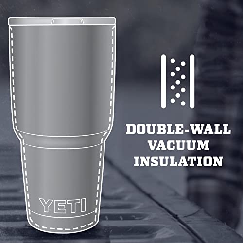 YETI Rambler Vaso Aislado al aspiradora de Acero Inoxidable de 30 onzas con Tapa MagSlider