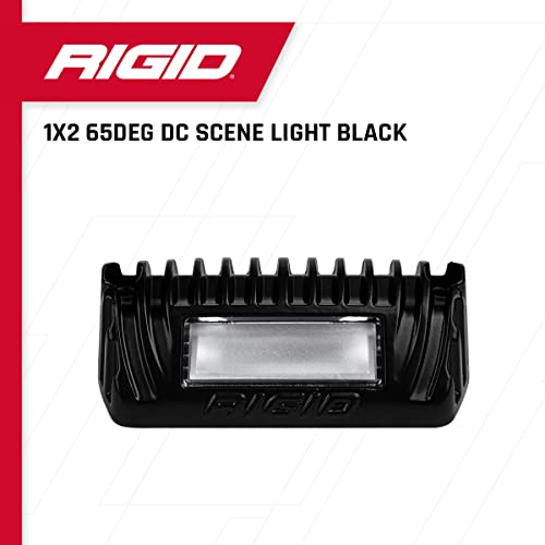 Rigid Industries 86610 Foco negro DC (1 x 2 65 grados)