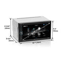 BOSS Audio Systems BV9695B - Sistema estéreo de audio para coche, doble DIN de 6.95 pulgadas, visualización táctil, audio Bluetooth y unidad principal de llamadas, reproductor de CD, enlace A (espejo de visualización), receptor de radio AM/FM, para amplif