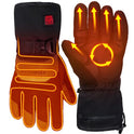 KEMIMOTO - Guantes calefactados para hombres y mujeres, guantes de pesca con hielo, batería eléctrica recargable, 2 unidades, calentador de manos de 7.4 V, para invierno, motocicleta, esquí, snowboard, caza, camping