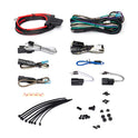 BOSS Audio Systems Sistema de altavoces delanteros BHD3F Harley Davidson – Compatible con motocicletas Select 1998+ Road Glide y Street Glide, amplificador de 4 canales más placas de montaje, resistente a la intemperie, 6.5 pulgadas, par de 300 vatios