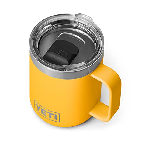 YETI Rambler Taza apilable de 10 onzas, aislada al vacío, acero inoxidable con tapa MagSlider