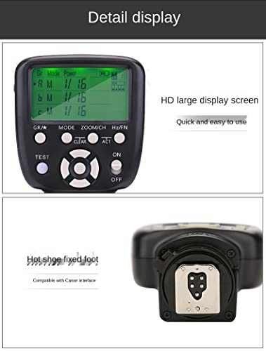 YONGNUO Upgraded YN560-TX II LCD Flash Trigger Remote Controller for Canon and YN560IV/III YN660 with Wake-up Function for Canon cameras