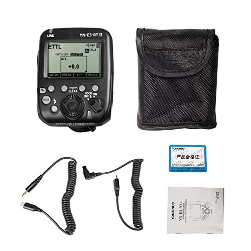 YONGNUO Trigger Flash Trigger YN-E3-RT II E3-RT II E3RT II TTL Flash Speedlite Wireless Transmitter for Canon ST-E3-RT/600EX-RT(II)/YONGNUO YN968EX-RT/YN600EX-RT(II)/YN686EX-RT/YNE3-RX