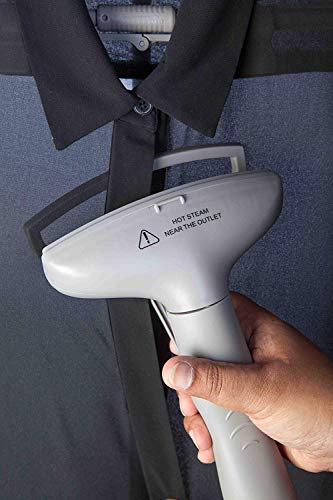 PurSteam Vaporizador de Ropa, Potente vaporizador de Tela Resistente con Cepillo para Polvo de Tela y Colgador de Ropa, Perfecto para esterilizar y desinfectar
