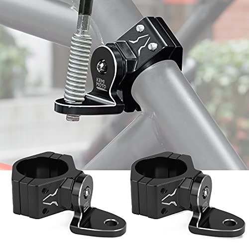 Kemimoto - Soporte de luz ajustable para bandera de UTV de 1.75 a 2 pulgadas compatible con Polaris RZR compatible con Can Am Commander compatible con Talon 1000