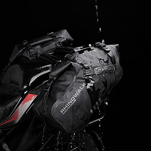 Rhinowalk Equipaje de viaje para motocicleta