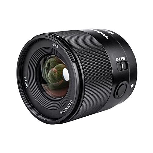 Yongnuo YN16MM F1.8S Lente de Gran Angular Prime para Sony E-Mount, Lente de Marco APS-C de Gran Apertura, Enfoque automático, para cámaras Sony sin Espejo