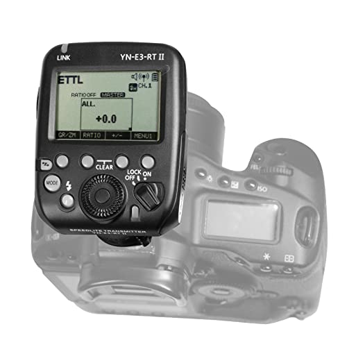 YONGNUO Trigger Flash Trigger YN-E3-RT II E3-RT II E3RT II TTL Flash Speedlite Wireless Transmitter for Canon ST-E3-RT/600EX-RT(II)/YONGNUO YN968EX-RT/YN600EX-RT(II)/YN686EX-RT/YNE3-RX