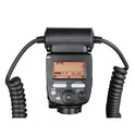 YONGNUO YN24EX YN-24EX 24EX, TTL Macro Ring Flash LED Macro Flash Speedlite, con 2 Cabezales de Flash y 4 Anillos adaptadores para Canon