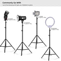 YONGNUO DJ-190 - Soporte de luz para luz LED YN300 YN600L, YN900 YN1200 YNLUX100
