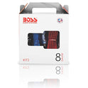 BOSS Audio KIT2 8 Gauge Kit de instalación de Amplificador