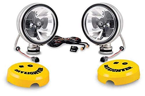 KC HiLiTES 238 Daylighter Black 100W Spot Beam Light System