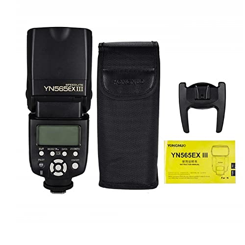 YONGNUO YN565EX III E-TTL Camera Flash Speedlite for Nikon Camera in Wireless Slave TTL Mode, Digital ITTL Mode, Manual and Multi Mode