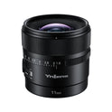 YONGNUO YN11MM F1.8S Lente para Sony, 11 mm F1.8 Lente fija de apertura grande, enfoque automático APS-C, lente ultra gran angular para cámaras Sony E Mount sin espejo