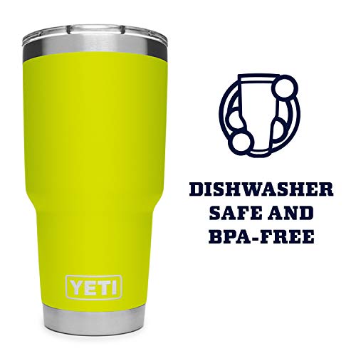 YETI Rambler Vaso aislado al aspiradora de acero inoxidable de 30 onzas con tapa MagSlider
