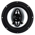 4) NEW BOSS NX654 6.5" 800W 4-Way Car Audio Coaxial Speakers Stereo Black 4 Ohm