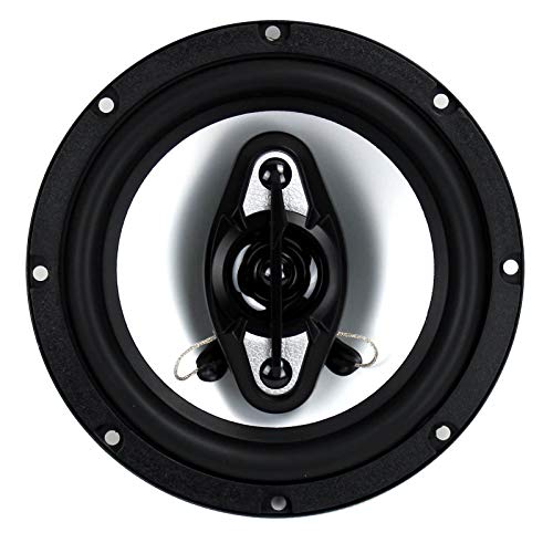 4) NEW BOSS NX654 6.5" 800W 4-Way Car Audio Coaxial Speakers Stereo Black 4 Ohm