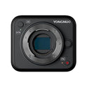YONGNUO YN433 4K Cámara digital sin espejo, para transmisión en vivo en interiores, grabación continua de video Full HD, ligero, sistema de lentes Micro Cuatro Tercios M43, para lente de cámara