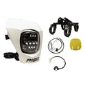 RIGID INDUSTRIES – 300417 Adapt XE Extreme Enduro LED Moto Kit – Luz LED con 3 zonas de iluminación – Módulo GPS (Blanco)