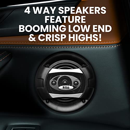 Boss Audio Gama Completa, Altavoces del Coche de 4 vías