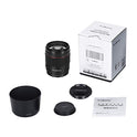 YONGNUO YN85mm F1.8S E Lente de montaje para Sony, F1.8 Lente de enfoque automático de apertura grande, lente de fotograma completo de 85 mm, lente de retrato medio, para cámara de montaje en E A7III