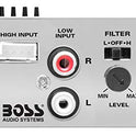 Boss Audio CE102 Watt, Chaos Epic, 2 Canales, 4 Ohm Clase Estable A/B, Rango Completo, Amplificador MOSFET para Coche