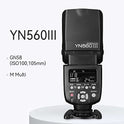 Yongnuo YN560 III Flash inalámbrico Speedlite, receptor GN58 2.4G, sistema de receptor de disparo incorporado, visualización LCD negativa, para Canon Nikon Pentax, compatible con RF603 II YN560-TX II