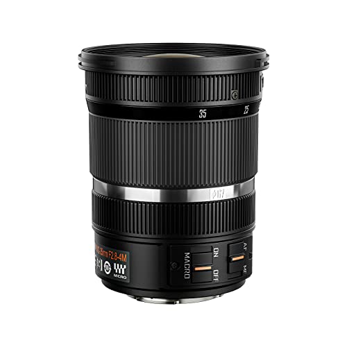 YONGNUO YN12-35 mm F2.8-4M Lente de zoom estándar, ASPH Auto Focus para cámaras Micro Cuatro Tercios Panasonic LUMIX Lente de cámara profesional