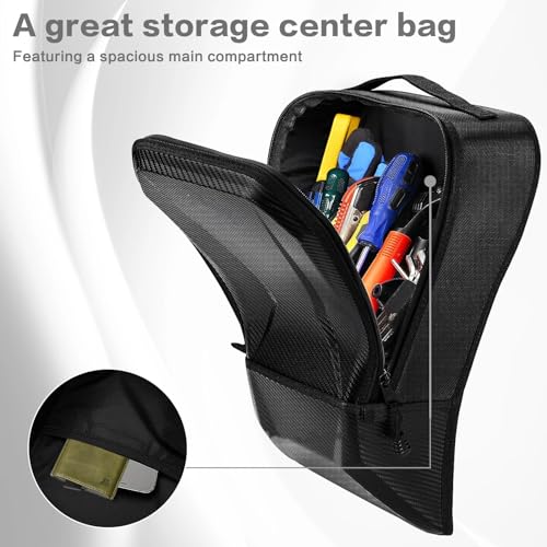smotrcc can ma X3 bolsas de engranajes X3 bolsa de almacenamiento central EVA, caja de consola de hombro entre almacenamiento de asiento compatible con Can Am Maverick X3 XDS Turbo R RR MAX RS XRS 2017 2018 2019 2020 2021 2022 2023