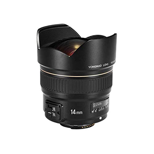 YONGNUO YN14mm F2.8N Lente Prime Ultra Gran Angular, Gran Apertura AF MF, para cámaras Nikon DSLR