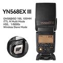 YONGNUO Upgraded YN568EX III Flash Speedlite Wireless Slave TTL with HSS 1/8000 for Nikon DSLR Cameras
