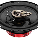 BOSS Audio Elite B653 6.5", 3 Way, Black Poly Injection Cone, 300 Watt Max Speakers (Per Pair)