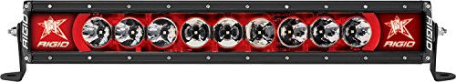 Rigid Industries Radiance Plus 20 Pulgadas con iluminación Trasera roja
