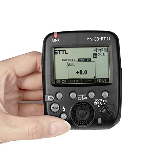 YONGNUO Trigger Flash Trigger YN-E3-RT II E3-RT II E3RT II TTL Flash Speedlite Wireless Transmitter for Canon ST-E3-RT/600EX-RT(II)/YONGNUO YN968EX-RT/YN600EX-RT(II)/YN686EX-RT/YNE3-RX
