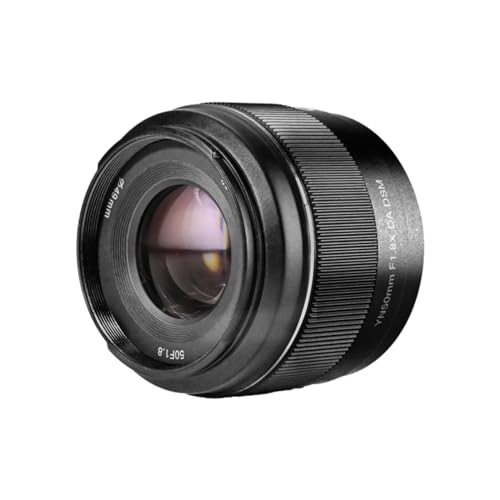 Yongnuo YN50mm F1.8X Lente de Gran Angular Prime para Fujifilmt, Lente de Marco APS-C de Gran Apertura, Enfoque automático