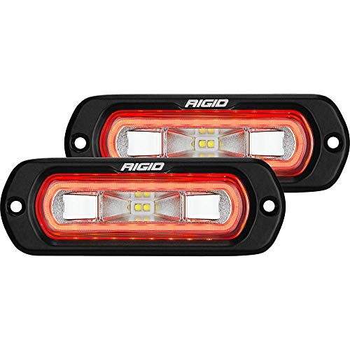 Rigid Industries 53222 - Luz de difusión - par, color negro