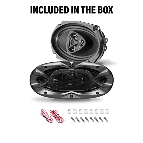 BOSS Audio Systems CH4330B Chaos Exxtreme Series - Altavoces estéreo para Puerta de Coche de 4 x 10 Pulgadas, 400 vatios máximo, 3 vías, Audio de Rango Completo, tweeters, coaxiales, se Venden en