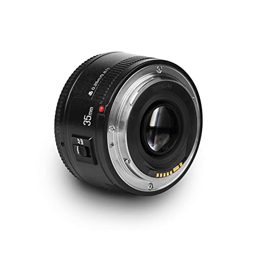 YONGNUO YN35mm F2 Lente 1: 2 AF / MF Lente Gran Angular de Ángulo Grano Fijo / Fijo Para Canon EF Mount EOS Camera