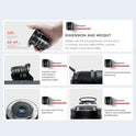 YONGNUO YN11MM F1.8S Lente para Sony, 11 mm F1.8 Lente fija de apertura grande, enfoque automático APS-C, lente ultra gran angular para cámaras Sony E Mount sin espejo