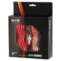 Boss Audio CPBK2 2 farad 20 voltios LED de voltaje digital para coche condensador de potencia y Soundstorm AKS8 calibre 8 amplificador de coche kit completo de cableado