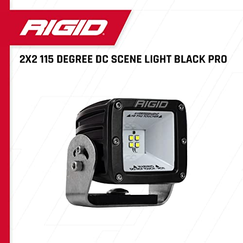 Rigid Industries -2 x 2 115 grados DC escena negro claro