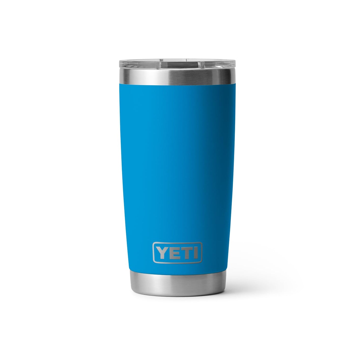 YETI Rambler Vaso de 20 onzas, acero inoxidable, aislado al aspiradora con tapa MagSlider, color azul