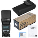 Yongnuo YN685II YN685 II Flash Speedlite, GN60 ETTL HSS + sistema de disparo inalámbrico 2.4G, Master Slave para Canon 5DIII 6DII 800D 77D 7D2 T4i T3i 1300D 70D